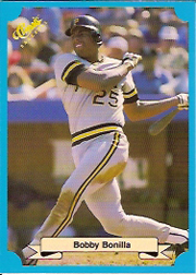 1988 Classic Blue Baseball Cards       236     Bobby Bonilla